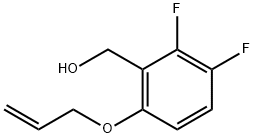 (6-(ALLYLOXY)-2,3-DIFLUOROPHENYL)METHANOL 结构式