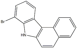 8-溴-7H-苯并[C]咔唑 结构式