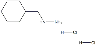 (CyclohexylMethyl)hydrazine dihydrochloride 结构式