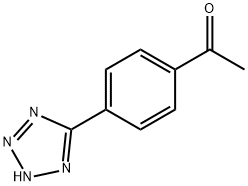 1-(4-(5H-tetrazol-5-yl)phenyl)ethanone 结构式