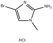 4-溴-1-甲基-1H-咪唑-2-胺盐酸盐 结构式