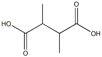 顺反式-2,3-二甲基丁二酸 结构式
