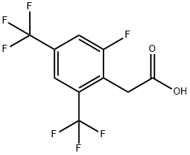 2-Fluoro-4,6-bis(trifluoromethyl)phenylacetic acid