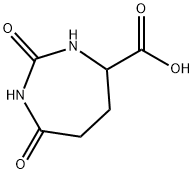 2,7-二氧代-[1,3]二氮杂环庚烷-4-羧基酸 结构式