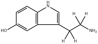 血清素-D4 结构式