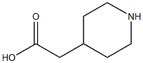 Piperidine-4-yl-acetic acid 结构式