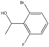 1-(2-溴-6-氟苯基)乙醇 结构式