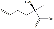 (S)- 2-(3'-butenyl) alanine 结构式