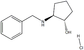 (1R,2R)-2 - 苄基-1 - 环戊醇盐酸盐 结构式