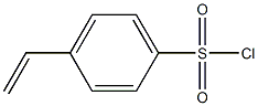 4-乙烯基苯-1-磺酰氯 结构式