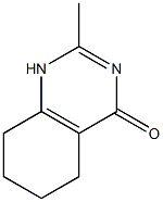 2-Methyl-5,6,7,8-tetrahydro-1H-quinazolin-4-one 结构式