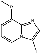 3-碘-8-甲氧基咪唑并[1,2-A]吡啶 结构式