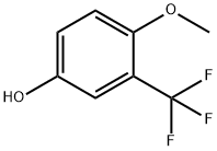 4-甲氧基-3-(三氟甲基)苯酚 结构式