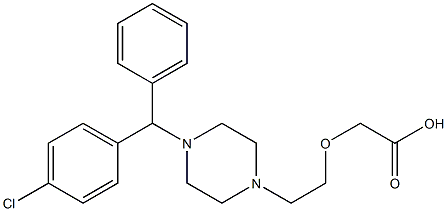 西替利嗪USP相关物质A 结构式