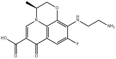 左氧氟沙星二胺 结构式