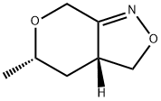 (3AR,5S)-5-甲基-3A,4,5,7-四氢-3H-吡喃并[3,4-C]异噁唑 结构式