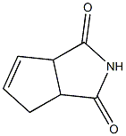 1,2-环戊二碳酰亚胺 结构式