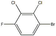 4-溴-2,3-二氯氟苯 结构式