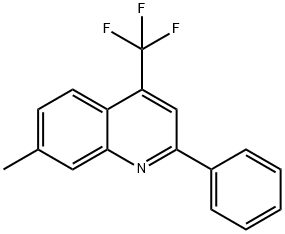 7-Methyl-2-phenyl-4-trifluoroMethyl-quinoline 结构式