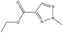 乙基 2-甲基-1,2,3-三氮唑-4-甲酸甲酯 结构式