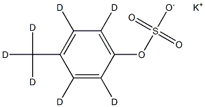 p-Tolyl Sulfate-d7 PotassiuM Salt 结构式