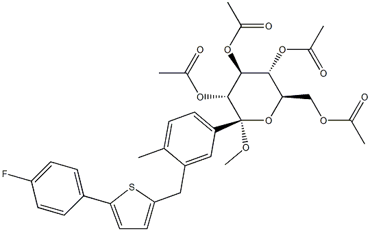 卡格列净中间体3 结构式