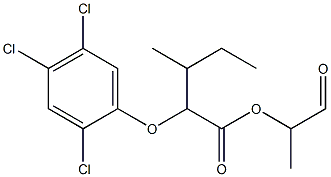 2,4,5-涕-2-丁氧基异丙酯 结构式