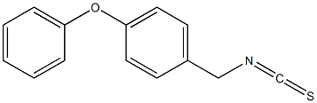 1-(isothiocyanatoMethyl)-4-phenoxybenzene 结构式