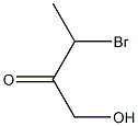 3-broMo-1-hydroxybutan-2-one 结构式