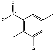 1-溴-2,5-二甲基-3-硝基苯 结构式