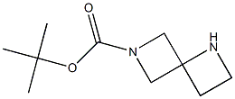 tert-butyl 1,6-diazaspiro[3.3]heptane-6-carboxylate 结构式