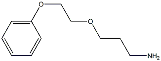 3-phenoxyethoxypropylaMine 结构式