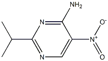 2-Isopropyl-5-nitropyriMidin-4-aMine 结构式