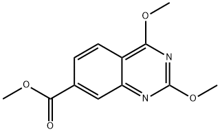 Methyl 2,4-diMethoxyquinazoline-7-carboxylate 结构式