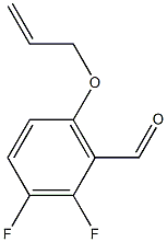 6-(ALLYLOXY)-2,3-DIFLUOROBENZALDEHYDE 结构式