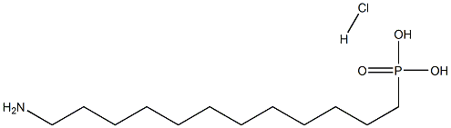 12-氨基十二烷基磷酸 盐酸盐 结构式