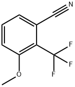 3-甲氧基-2-(三氟甲基)苯腈 结构式