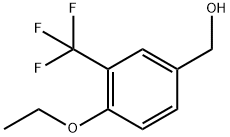 4-乙氧基-3-(三氟甲基)苄醇 结构式