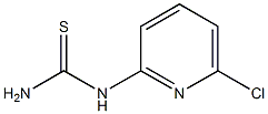 N-(6-氯-2-吡啶基)硫代尿,97% 结构式