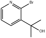 2-(2-BROMO-PYRIDIN-3-YL)-PROPAN-2-OL 结构式