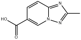 2-甲基-[1,2,4]三唑基[1,5-A]吡啶-6-羧酸 结构式