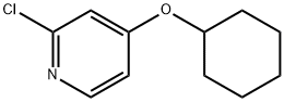 2-氯-4-(环己氧基)吡啶 结构式
