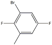 3-溴-2,5-二氟甲苯 结构式