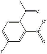 4-氟-2-硝基苯乙酮 结构式