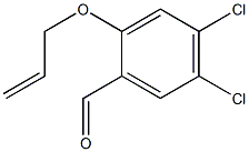 2-(allyloxy)-4,5-dichlorobenzaldehyde 结构式