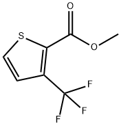 3-三氟甲基噻吩-2-甲酸甲酯 结构式