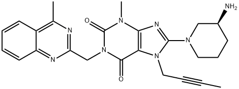 利拉利汀杂质G 结构式