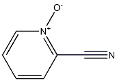 2-氰基吡啶-N-氧化物 结构式