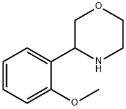 3-(2-Methoxyphenyl)Morpholine 结构式