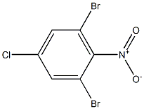 4-氯-2,6-二溴硝基苯 结构式